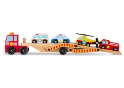 Melissa & Doug - Emergency Vehicle Carrier