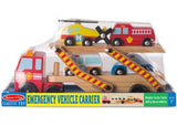 Melissa & Doug - Emergency Vehicle Carrier