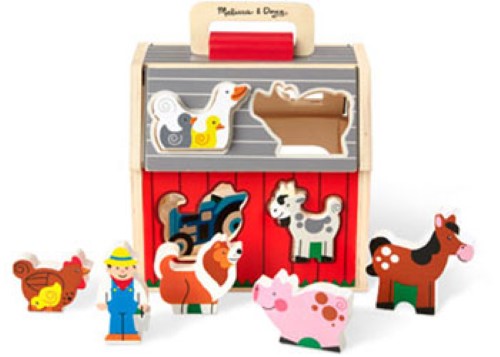 Melissa & Doug - Take Along Sorting Barn