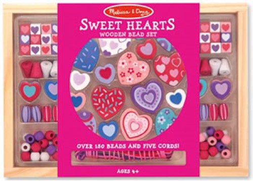 Melissa & Doug - Sweet Hearts Bead Set