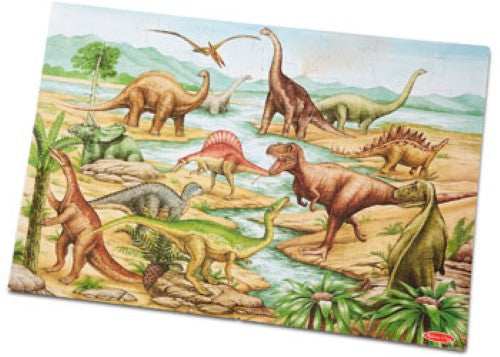 Melissa & Doug Dinosaurs Floor Puzzle 48 Pieces