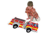 Melissa & Doug - Giant Fire Truck Floor Puzzle 24pc