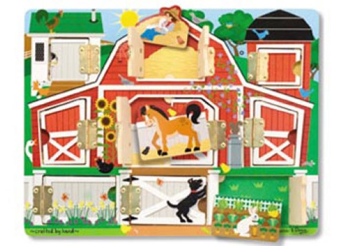 Melissa & Doug - Magnetic Farm Hide & Seek (NEW)