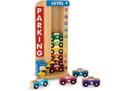 Melissa & Doug - Stack & Count Parking Garage