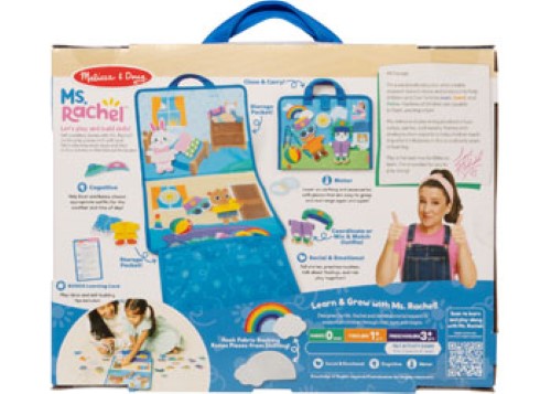 Melissa & Doug - Ms. Rachel What to Wear Felt Board