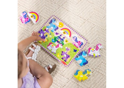 Melissa & Doug - Unicorn Chunky Puzzle