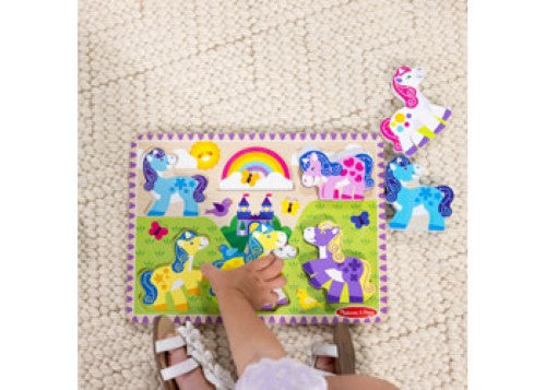 Melissa & Doug - Unicorn Chunky Puzzle