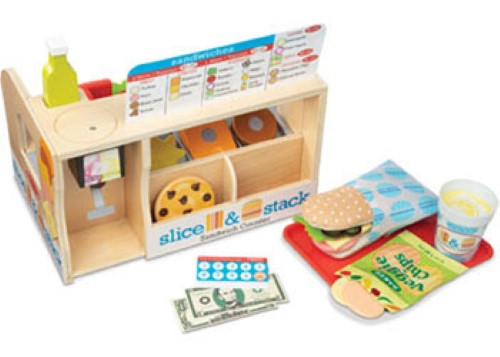 Melissa & Doug - Slice & Stack Sandwich Counter