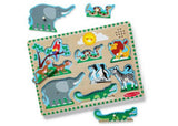 Melissa & Doug - Zoo Animals Sound Puzzle - 8pc