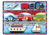 Melissa & Doug - Vehicles Chunky Puzzle