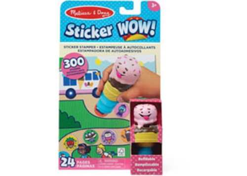 Melissa & Doug - Sticker WOW! Activity Pad Set - Ice Cream