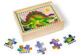Melissa & Doug - Dinosaurs Puzzles in a Box (NEW)