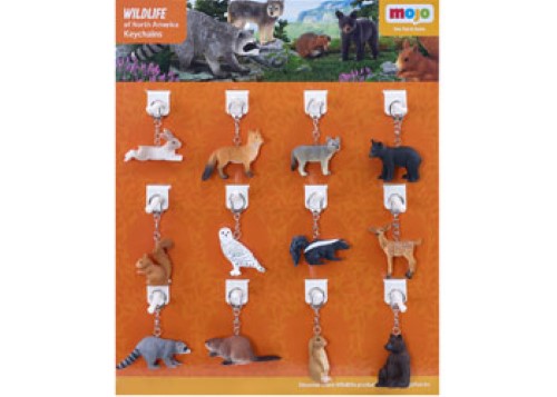 Mojo - Woodland Keychain 36 asst