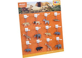 Mojo - Wildlife Keychains 36pcs asst