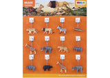Mojo - Wildlife Keychains 36pcs asst