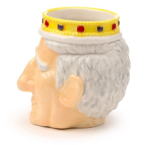 Ceramic Head Shaped Mug - King Charles III