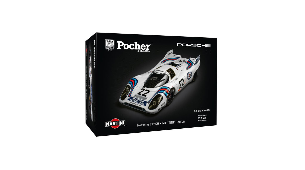 Diecast Kitset  - Pocher 1/8 Kit: Porsche 917K 'Martini Edition'