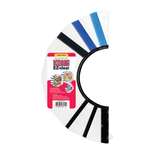 Clear Dog Collar - KONG EZ (Small)