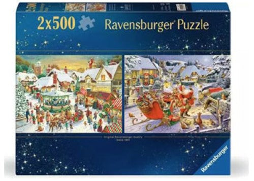 Ravensburger Christmas Collection No 1 2x500 Pieces