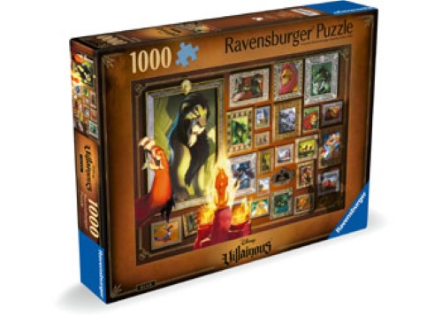 Ravensburger Disney Villainous Scar Puzzle 1000 Pieces