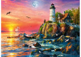 Ravensburger Lighthouse at Sunset Puzzle 500 Pieces