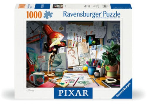 Ravensburger Disney Pixar The Artist's Desk 1000 Pieces