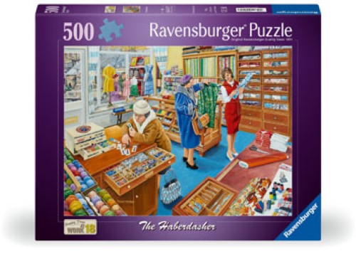 Ravensburger The Haberdasher Puzzle 500 Pieces