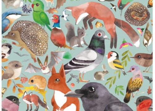 Ravensburger Garden Visitors Puzzle 500 Pieces