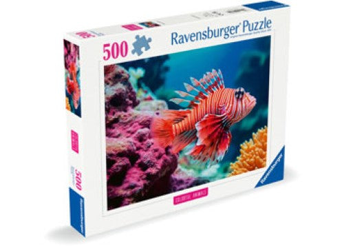 Ravensburger Red Lionfish Puzzle 500 Pieces