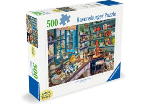 Ravensburger Pottery Studio Sanctuary Puzzle 500 Pieces