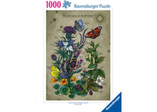 Ravensburger Lifecircle Butterfly Puzzle 1000 Pieces