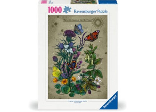 Ravensburger Lifecircle Butterfly Puzzle 1000 Pieces