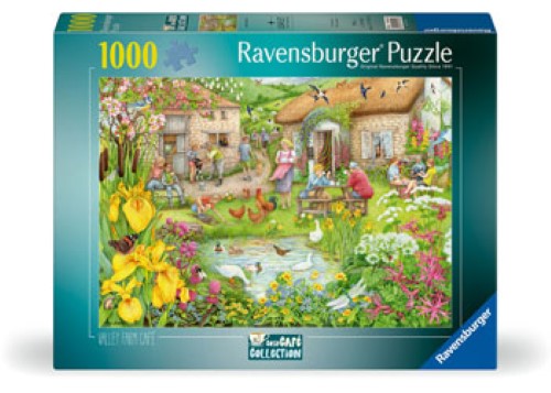 Ravensburger Cosy Cafe No 3: Farm Cafe Puzzle 1000 Pieces