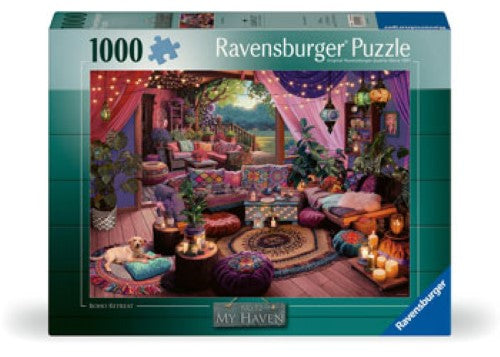Ravensburger My Haven No 12 Boho Retreat Puzzle 1000 Pieces