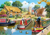 Ravensburger A Busy Day on the Canal Puzzle 1000 Pieces