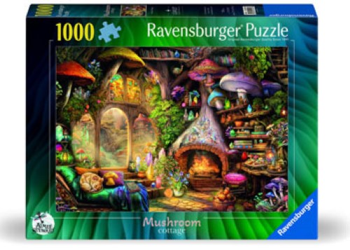 Ravensburger Mushroom Cottage Puzzle 1000 Pieces