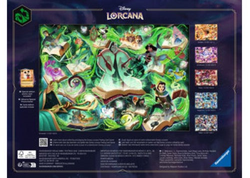 Ravensburger Disney Lorcana Emerald Puzzle 1000 Pieces