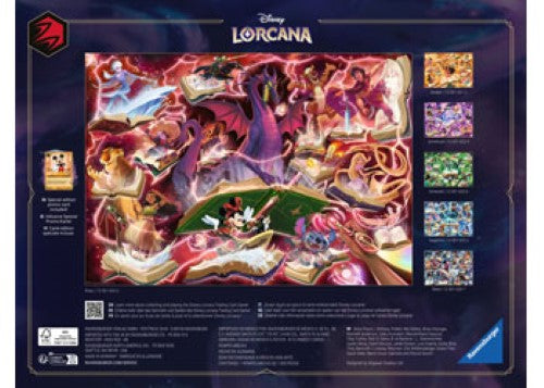 Ravensburger Disney Lorcana Ruby Puzzle 1000 Pieces