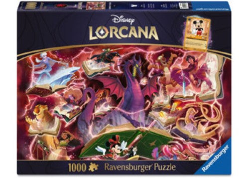 Ravensburger Disney Lorcana Ruby Puzzle 1000 Pieces