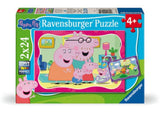 Ravensburger Peppa Pig Puzzle 2x24 Pieces