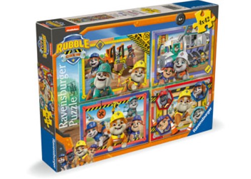 Ravensburger Rubble & Crew Bumper Pack Puzzle 4x42 Pieces
