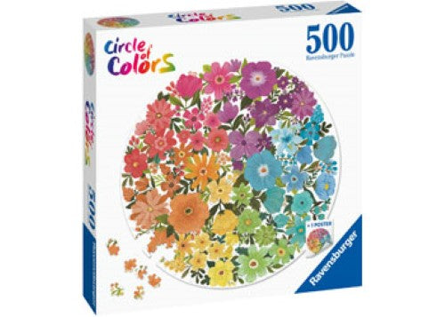 Ravensburger Flowers Circle Puzzle 500 Pieces