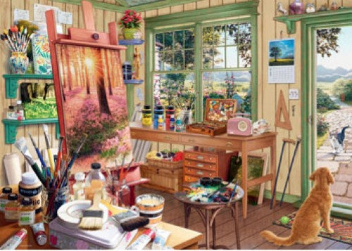 Ravensburger My Haven No 11 The Artist's Shed 1000 Pieces