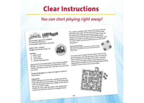 Ravensburger Spidey and Friends Junior Labyrinth Game