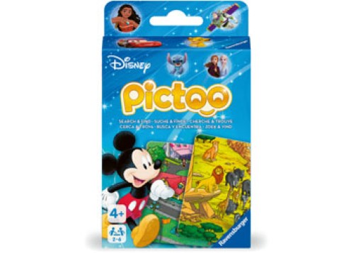 Ravensburger Pictoo Card Game Disney Game