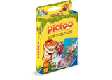 Ravensburger Pictoo Card Game Dino Game
