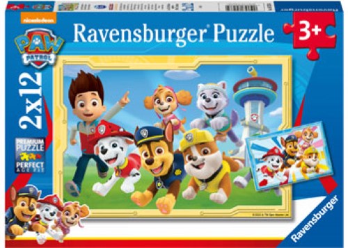 Ravensburger Paw Patrol Super Detectives Puzzle 2x12 Pieces