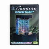 LED Disco Back Drop Water Feature Fountain (Set of 2)