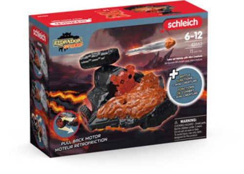 Schleich - Lava Jet Vehicle with Mini Creature