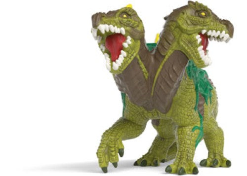 Schleich - Fire saurian vs. Jungle lizard